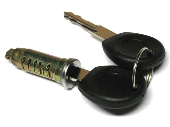 ModeCar - Deur Slot Cilinder - VW T4/Caravelle - 1990-2003 - Inclusief 2 Sleutels
