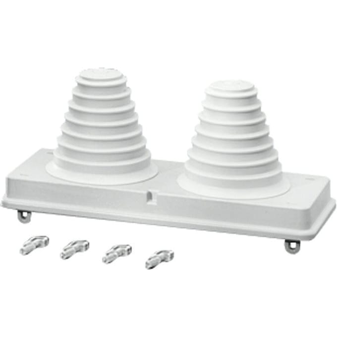 Hensel MI FP 72 bevestigingsflens met wartel 2x30-72mm - Mi FP 72 - E3GZW