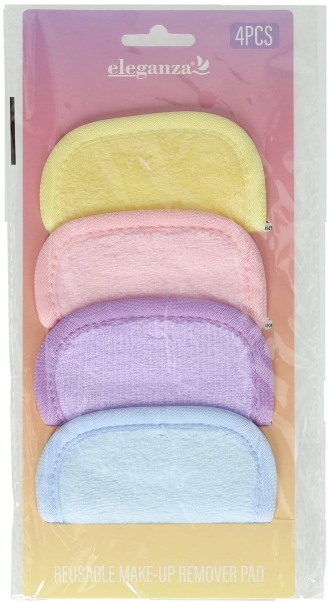 Herbruikbare Make-Up Reinigingspads - 4st.