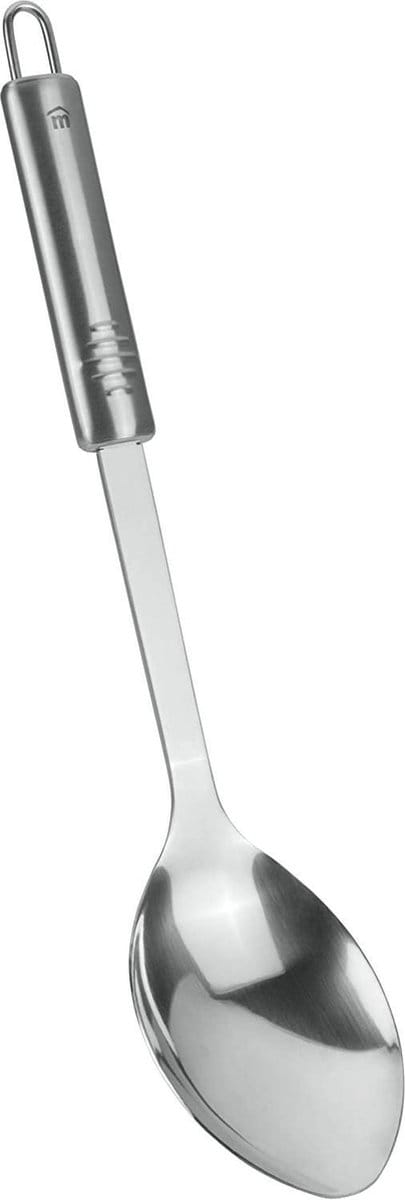 Metaltex serveerlepel RVS 32cm zilver - keukengerei.