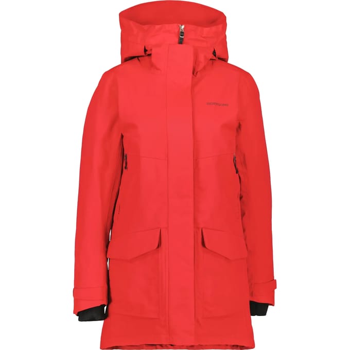 Didriksons Frida Dames Winterjas 505777-463 - Kleur Rood - Maat 40