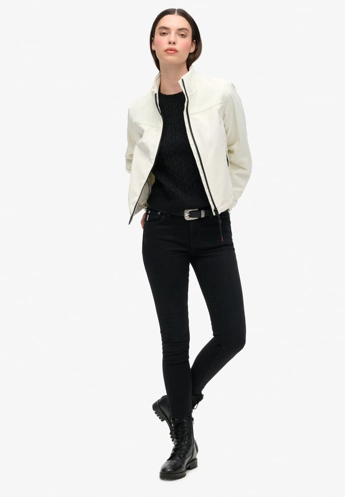 Superdry - Drop Needle Trekker jas van velours - Dames