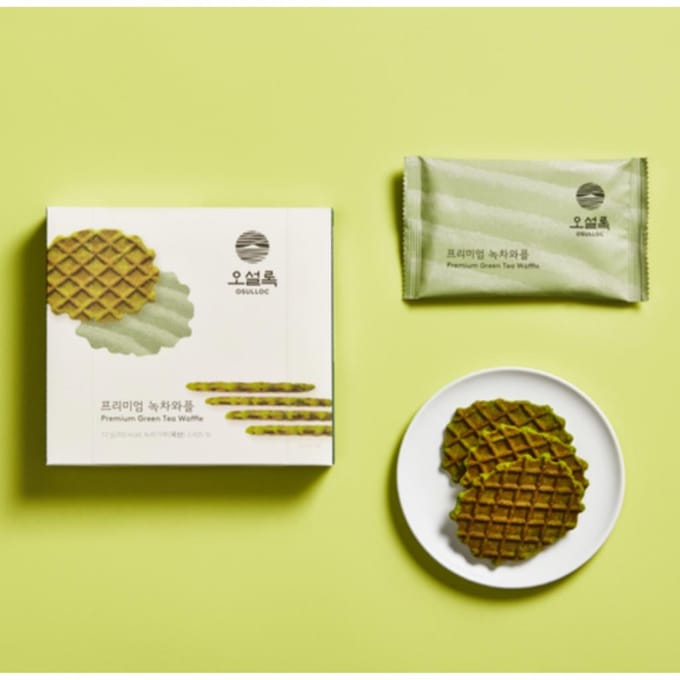 [OSULLOC] Premium Groene Thee Wafel