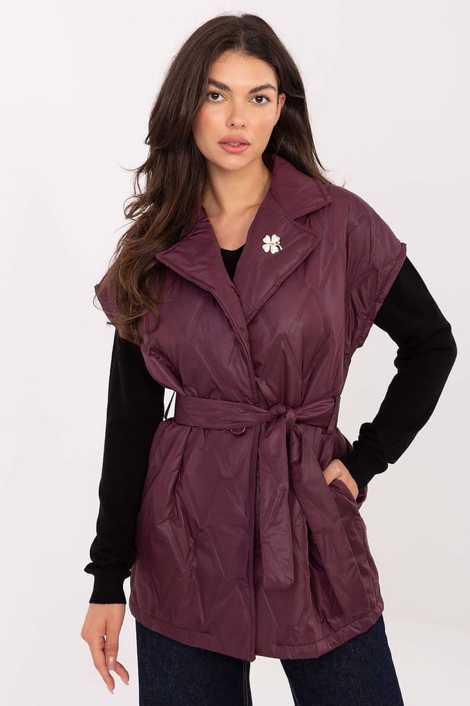 Elegance Layer Vest - Bordeaux / One Size