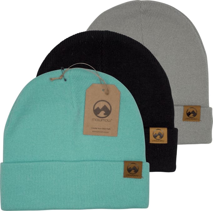MowMow 3-pack Muts - Beanie - Heren - Dames
