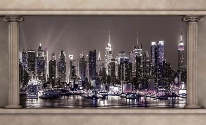 Poster | Grijs | 104 x 70,5 cm