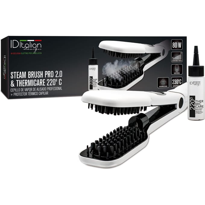 ITALIAN DESIGN ELECTRICAL ITEMS STEAM BRUSH STEAM BRUSH ID + THERMICARE 40ML