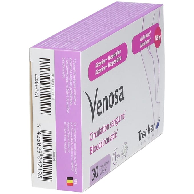 Trenker Venosa Bloedcirculatie 30 stuks