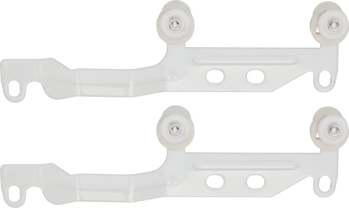 Intensions overschuifrunner gordijnrail plus - wit - 2 stuks