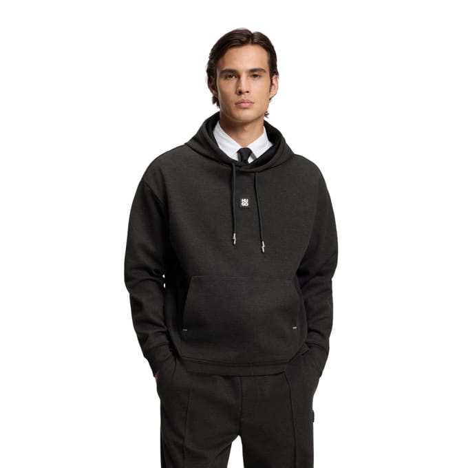 Hugo Heren Dineo Hoodie (Medium Grijs)