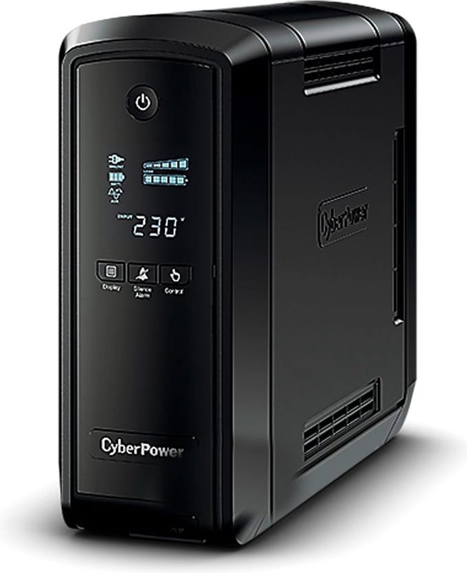 CyberPower Serie - UPS Zonnebibliotheek - 0,9 kVA - 540 W - LCD Scherm