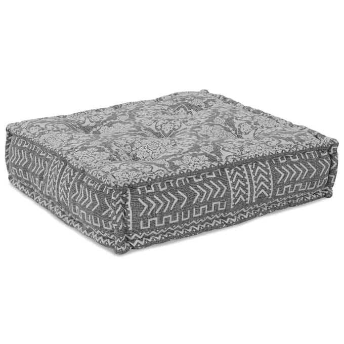 vidaXL Modulair Sofabet Stof Lichtgrijs 70 x 70 x 36 cm