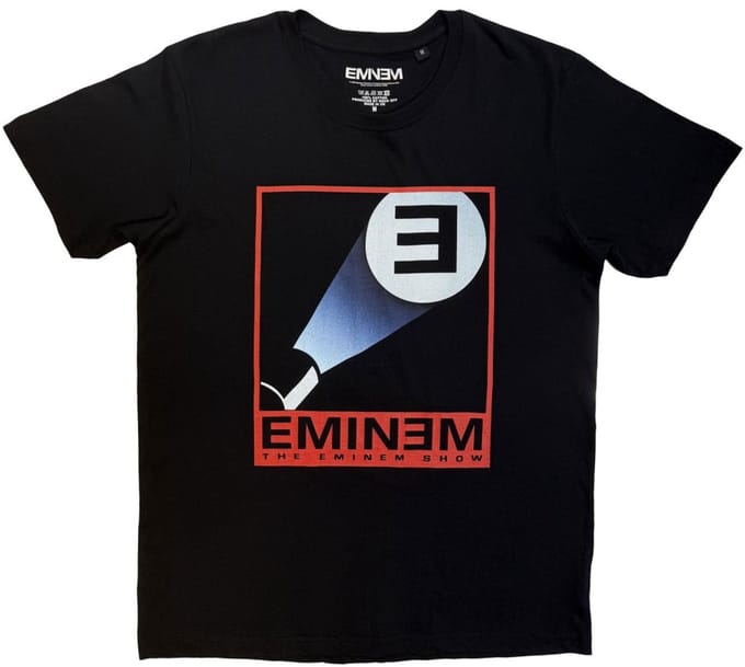 Eminem - E Light Heren Tshirt - S - Zwart