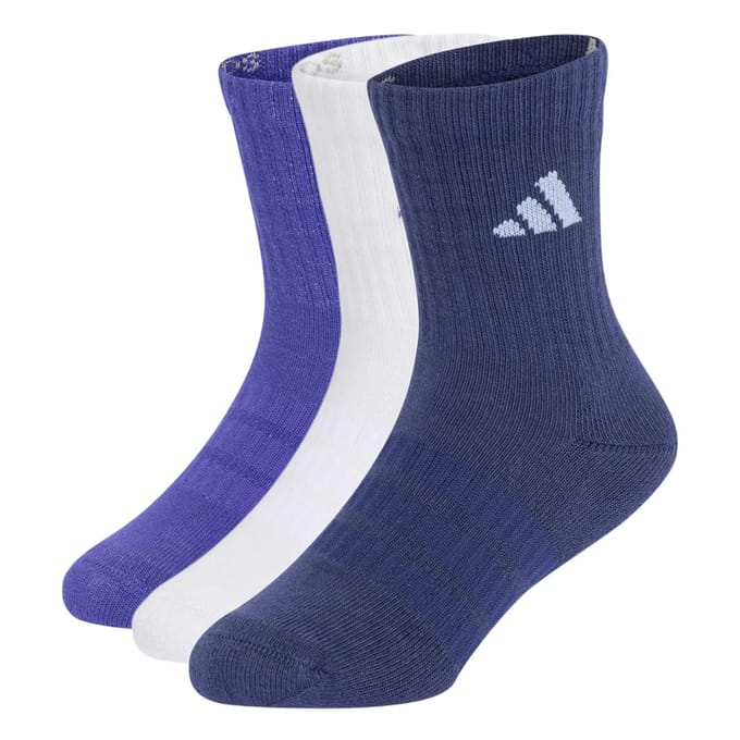 3 paar Adidas kinder sokken paars - Maat 34/36