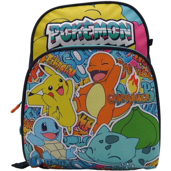 Pokémon - Rugzak - 30cm - 2 vakken - Premium Qualiti -"Urban Colors"