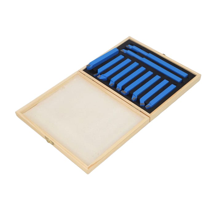 Ensemble d'outils de tournage, fraisage, coupe, soudage, à pointe carbure, 11 pièces, 12*12mm