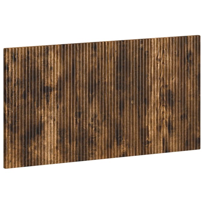 vidaXL - Wandgemonteerd - Hoofdbord - ARNHEM - Gerookt - eiken - Bewerkt - hout