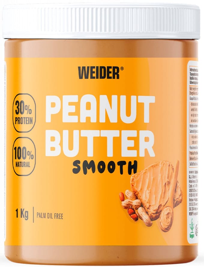 Weider Protein Peanut Butter (1000g) Natural - Functionele voeding - Notenboter