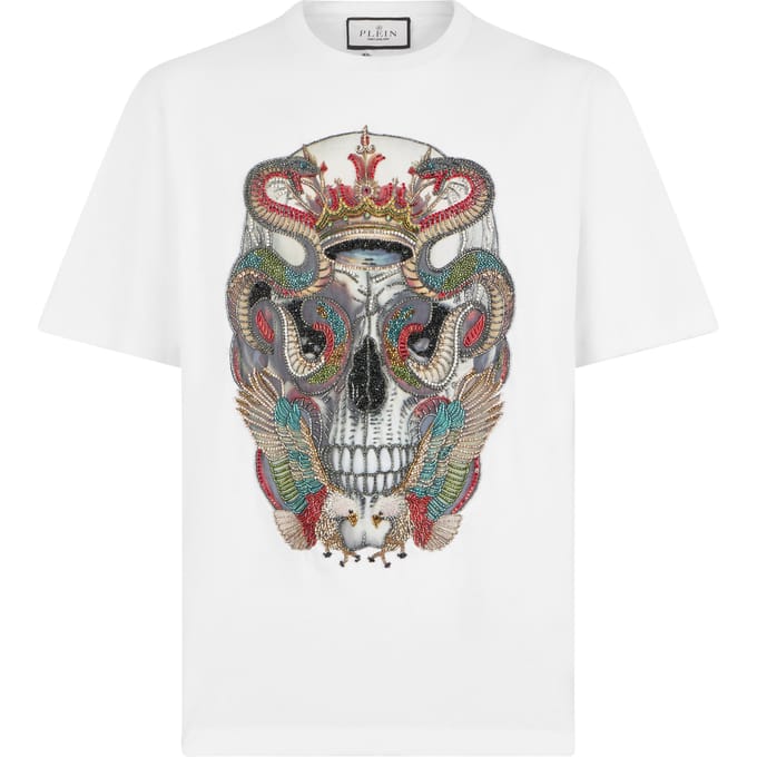 Round Neck T-Shirt King Of Snakes Stones