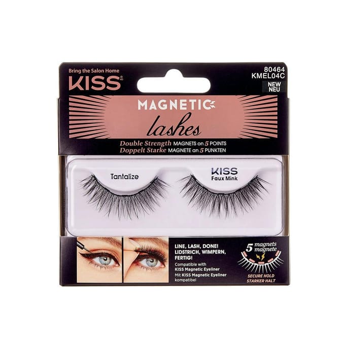 Kiss Wimpers Magnetic Lashes - Wimperextensions - Lashes - Nep Wimpers - Tantalize