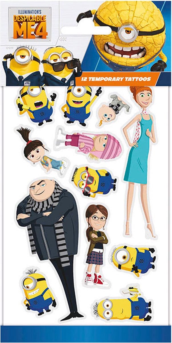 Tattoos Despicable Me 4