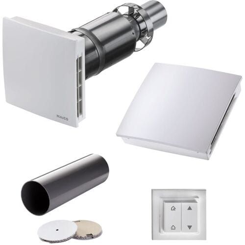 MAICO PPB 30K comfort ventilation regenerative complete set, radio controlled 0093.1652