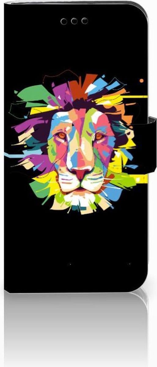 Huawei P10 Lite Leuk Hoesje Lion Color