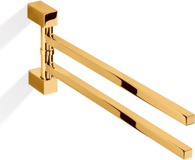 Handdoekhouder - CO HTH 2, goud.