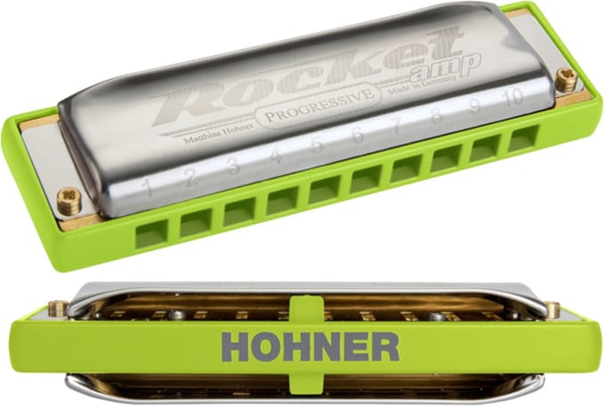 Hohner Rocket Amp Harmonica A - Diatonische harmonica - A-kwaliteit - Professioneel