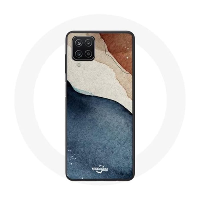 Samsung Galaxy A12 hoesje abstracte textuurachtergrond