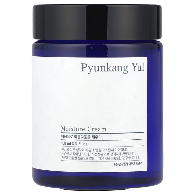 Pyunkang Yul, Moisture Cream, 100ml (3.3 ounces) black