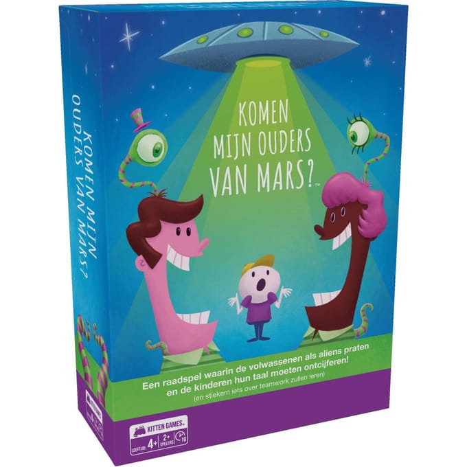 Exploding Kittens - Komen mijn ouders van Mars? - Nederlandstalig Kaartspel
