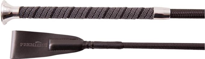 Premiere - Springzweep - Antislip Leder - Bruin - 60cm