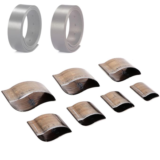 7 Stuks Handmatige Lederen Snijmal DIY Lederen Ambacht Bladvorm Stansmes HSSA06 black