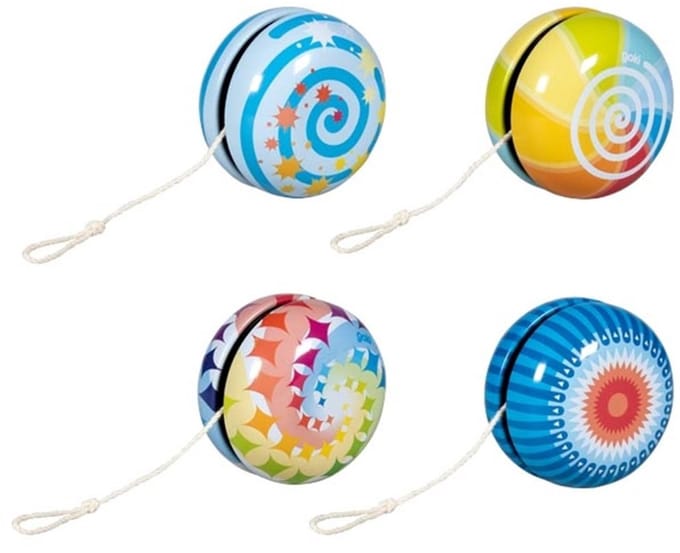 Goki Metalen Jojo met Print