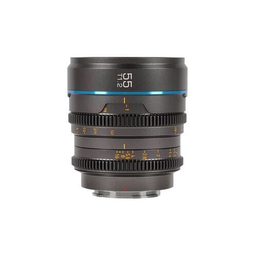 Sirui Night Walker 55mm T1.2 S35 Cine-objectief  L-mount Metaal grijs