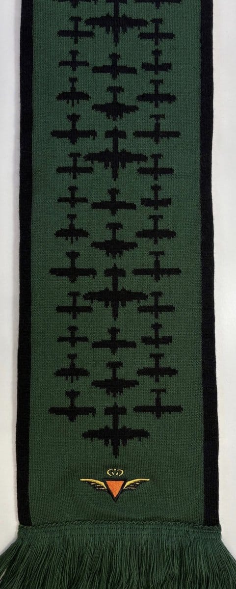 KLuHV sjaal army green