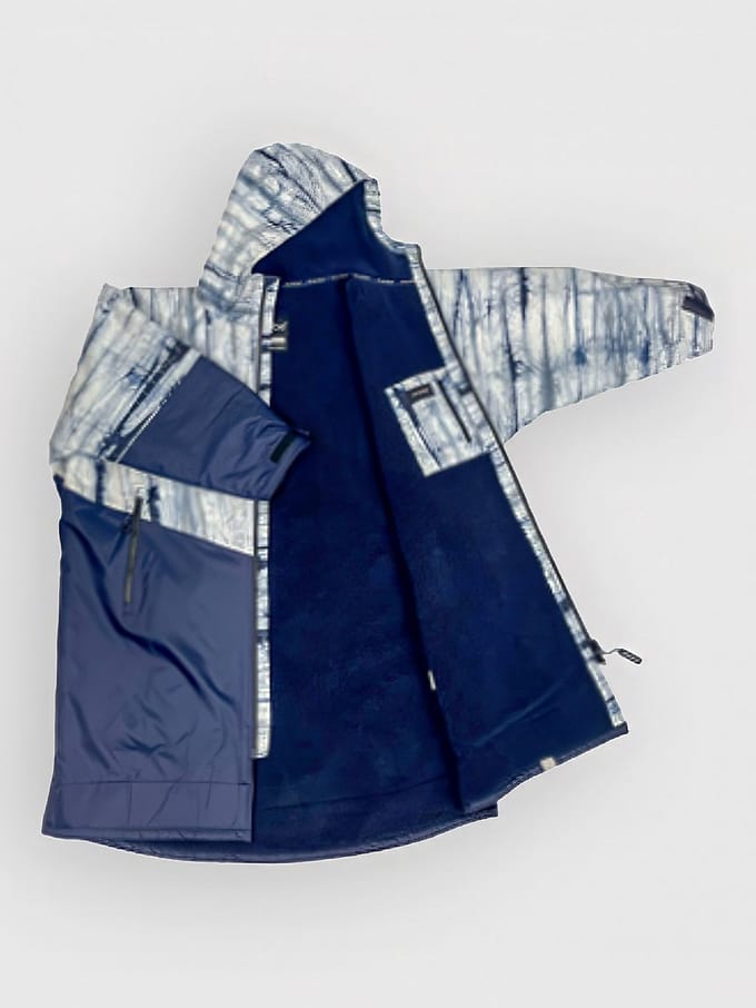 Dryrobe Advance Long Sleeve Surf Poncho blauw