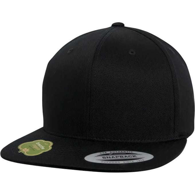 Urban Classics - Organic Cotton Snapback Pet - Blauw