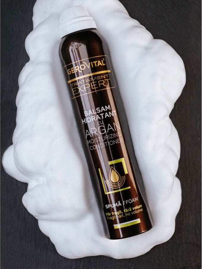 Gerovital - Schuimbalsem hydraterend met argan - Treatment Expert - 200ml