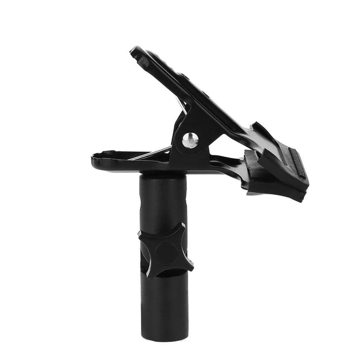 Metalen Klem 3/8   & 1/4   Draaibare Cliphouder Lichtstatief Studio Fotografie Accessoire black