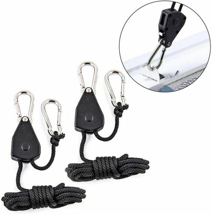 Katrol Hofftech - Hanger - Ratchet - Lifter - 2 stuks