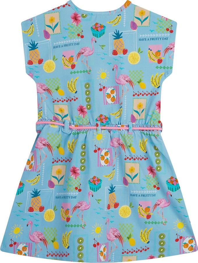 Someone OONA-SG-51-A Meisjes Jurk - LIGHT BLUE