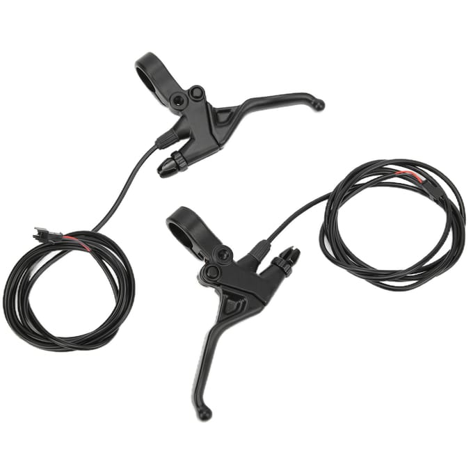 Levier de frein pour vélo électrique Haute performance Durabilité Stabilité Conception ergonomique Confortable black