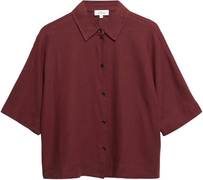 s.Oliver  Blouses Burgundy Taglia: 40 | Magliette intime Outlet | Donna | Marrone