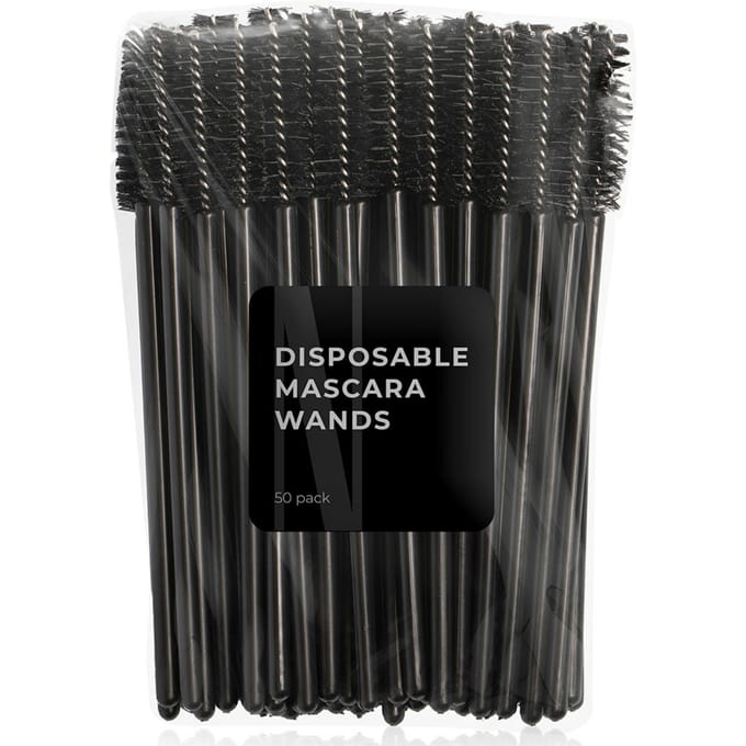 Nanolash Disposable Mascara Wands - Zwart - 50 stuks