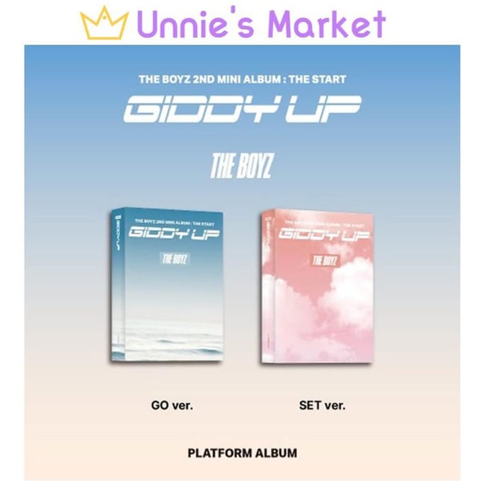 THE BOYZ - LA Plateforme START Ver. (ALLER Ver.. / ENSEMBLE Ver.) RANDOM gray