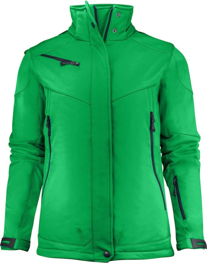 Printer SOFTSHELL JACKET SKELETON LADY 2261041 - Frisgroen - S