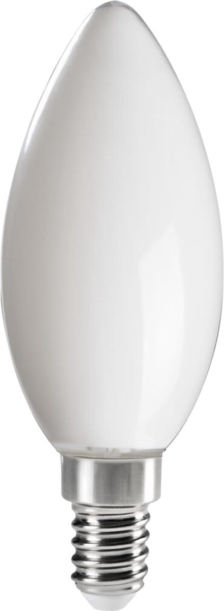 Kanlux E14 Kaarslamp 4,5W Koelwit Opaal