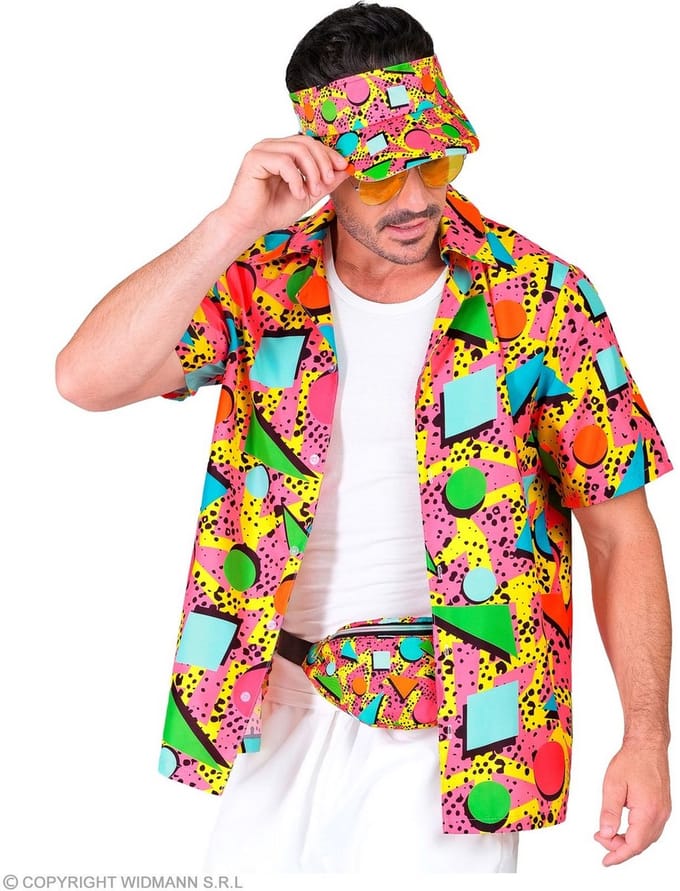 80s Shirt Funky Festival Multicolour